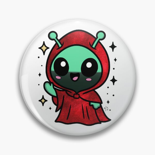 Item preview, Bishop Ash the Alien designed and sold by Millennial-Monsters.