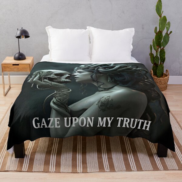 Item preview, Kiss of Medusa – Dark Mythology Art T-Shirt designed and sold by xper-t-s.