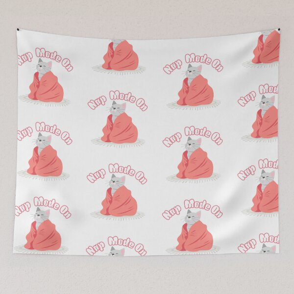 Item preview, Nap Mode On – Cute Cozy Cat Minimal Design designed and sold by ade-datt.