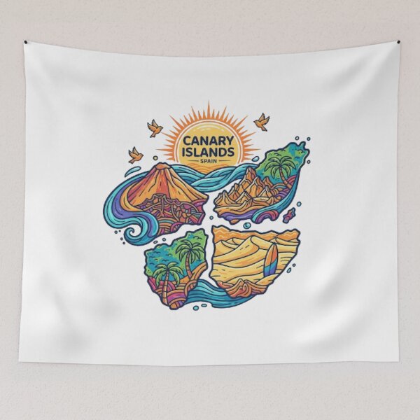Item preview, CANARY ISLANDS designed and sold by likbatonboot.