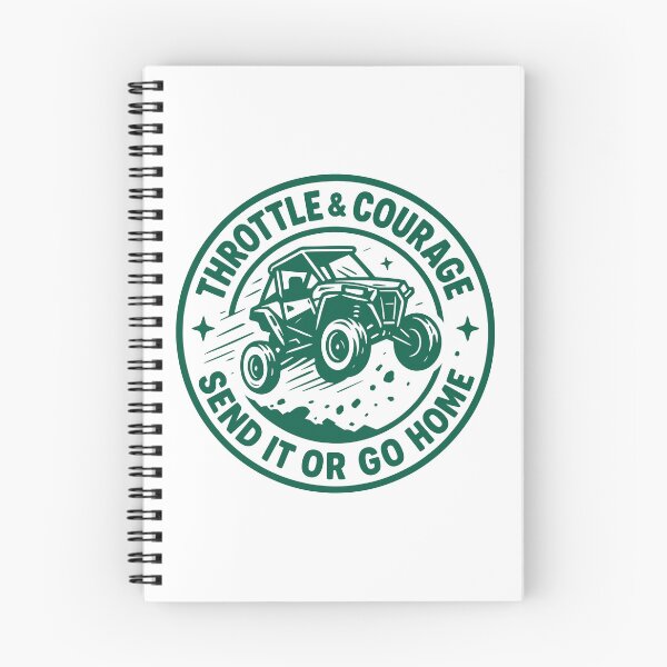 Item preview, Throttle & Courage – Send It or Go Home Off-Road UTV designed and sold by SnappyPNG.