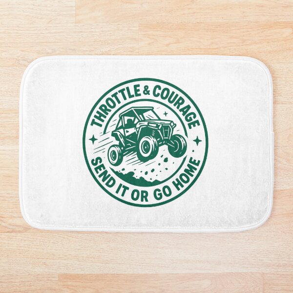 Item preview, Throttle & Courage – Send It or Go Home Off-Road UTV designed and sold by SnappyPNG.