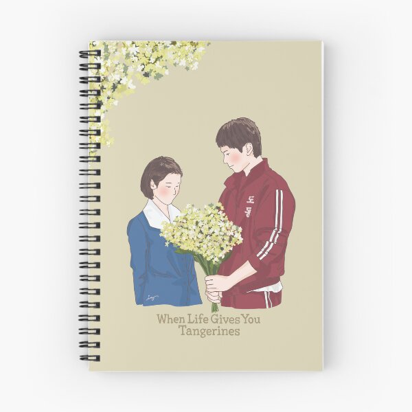 Item preview, When Life Gives You Tangerines - Kdrama Fan Art Merch designed and sold by Ing.Doodle.