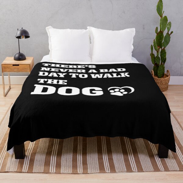 Item preview, There is Never a Bad Day to Walk the Dog | Funny Dog Lover Gifts | Pet Walking Tee designed and sold by 519xdesign.