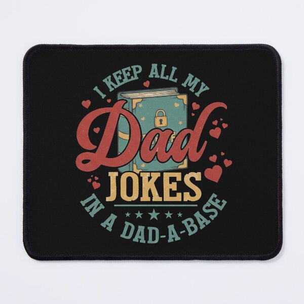 Item preview, Dad Jokes Database – Funny Tech Dad Quote designed and sold by TextMood.