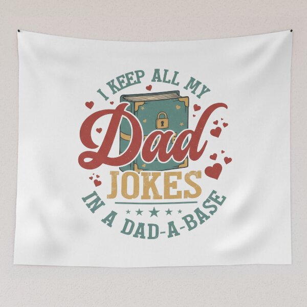 Item preview, Dad Jokes Database – Funny Tech Dad Quote designed and sold by TextMood.