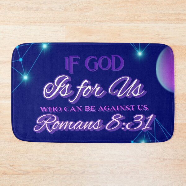 Item preview, If God Is For Us Who Can Be Against Us | Romans 8:31  designed and sold by Mrs. Kizzy Gillis Heavenly-Merch.