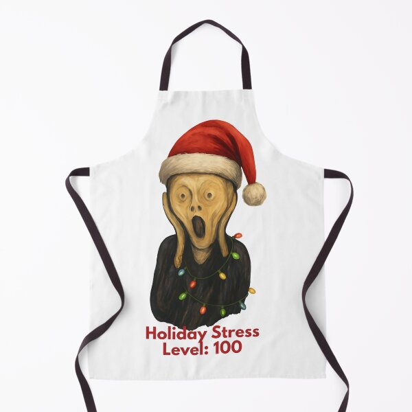 Item preview, The Scream Christmas Parody – Holiday Stress Humor designed and sold by SVALANART.