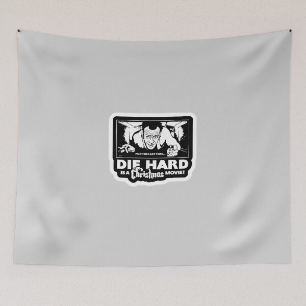 Item preview, Die Hard Christmas Action Movie Holiday Art designed and sold by Lineesh Kumar.