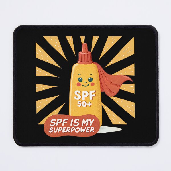 Item preview, SPF Is My Superpower – Dermatology Sunscreen Superhero Design designed and sold by VividOrganica.