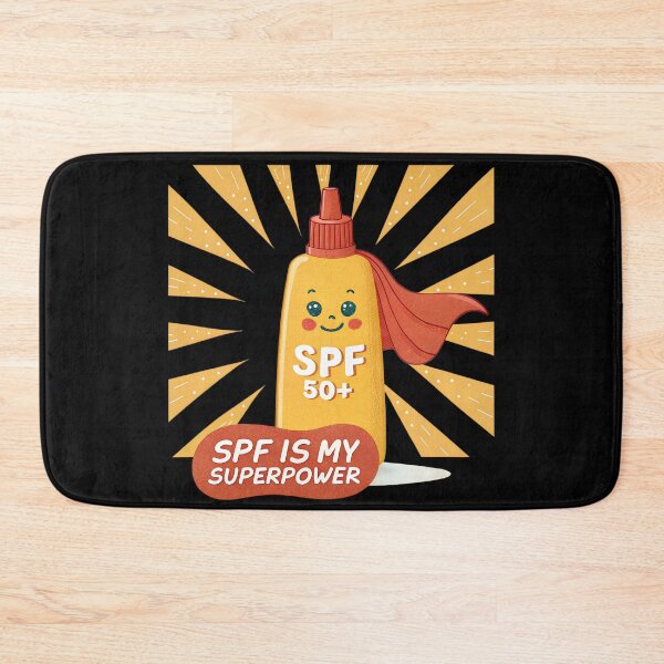 Item preview, SPF Is My Superpower – Dermatology Sunscreen Superhero Design designed and sold by VividOrganica.