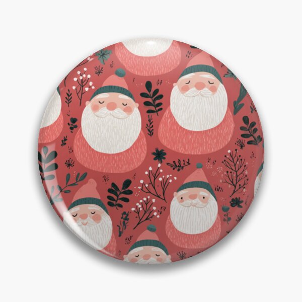 Item preview, Delightful santa winter pattern designed and sold by SmileshareShop.