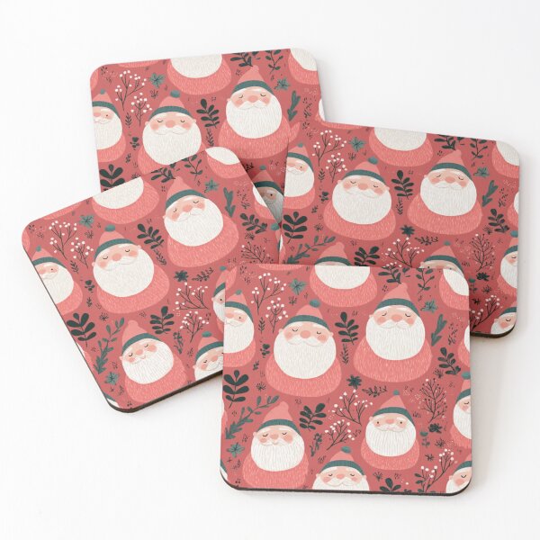 Item preview, Delightful santa winter pattern designed and sold by SmileshareShop.