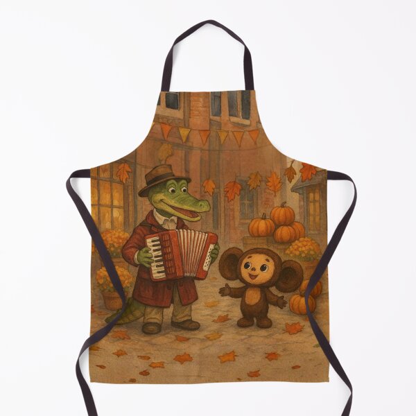 Item preview, Cheburashka & Gena's Thanksgiving Song designed and sold by Russian101.