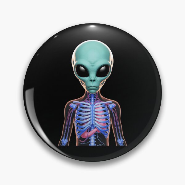 Item preview, Alien anatomy. designed and sold by MyHappyArtShop.