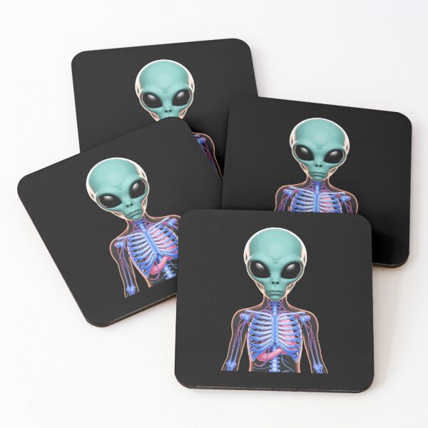 Item preview, Alien anatomy. designed and sold by MyHappyArtShop.