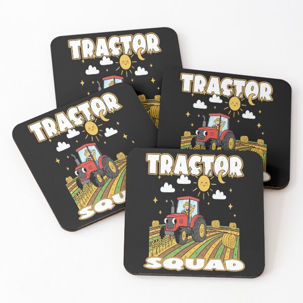 Item preview, TRACTOR SQUAD farm farming farmer kids learning to farm life is better in the farm designed and sold by Jt41.