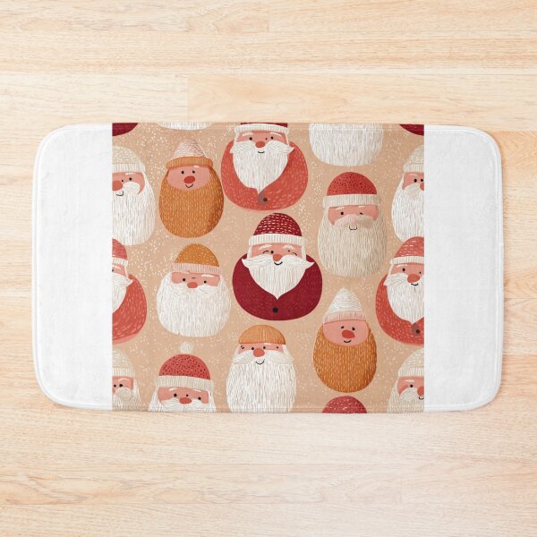 Item preview, Traditional santa winter pattern designed and sold by SmileshareShop.