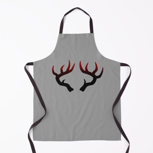 Item preview, Clancy Ned Antlers - black red fade designed and sold by BlackwingsWolf.