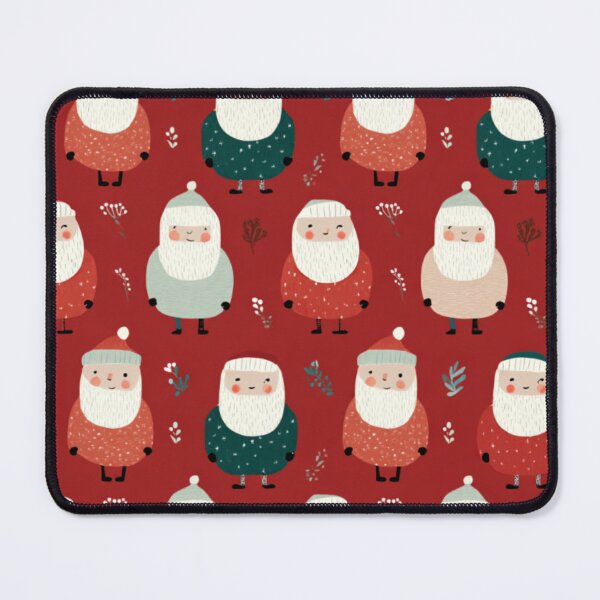 Item preview, Traditional santa winter pattern 2 designed and sold by SmileshareShop.
