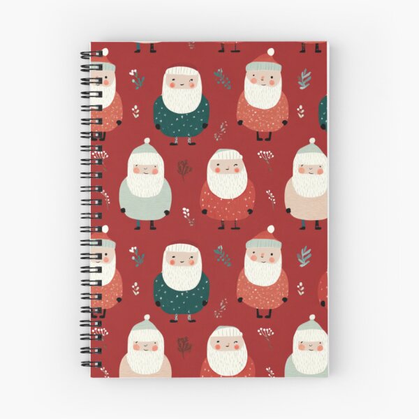 Item preview, Traditional santa winter pattern 2 designed and sold by SmileshareShop.
