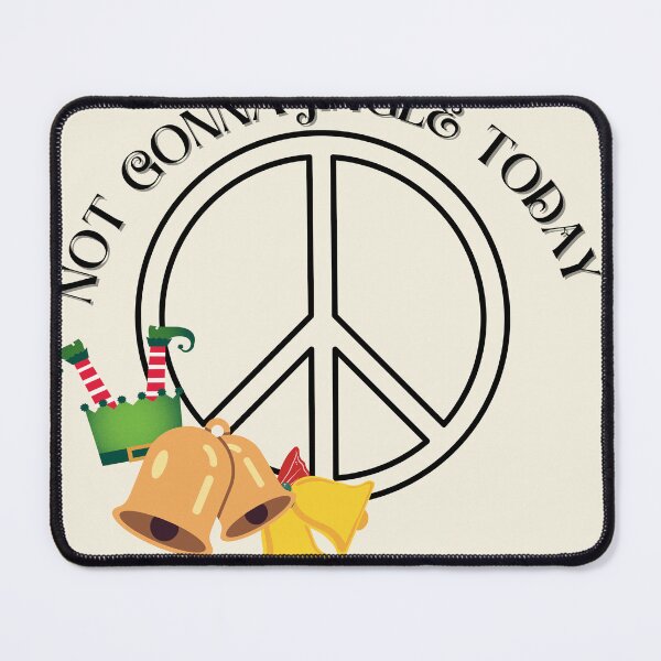 Item preview, Not Gonna Jingle Today - Funny Introvert Christmas Peace Gift In cream designed and sold by Extremeallie.
