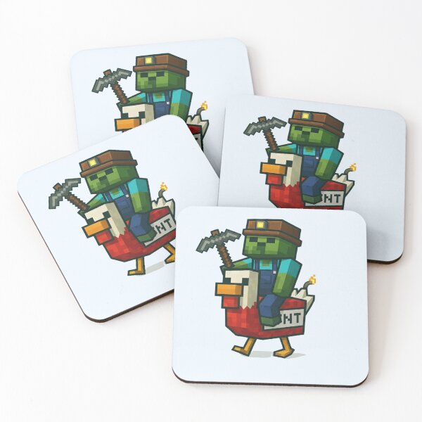 Item preview, Chicken Jockey Miner TNT designed and sold by trutut.