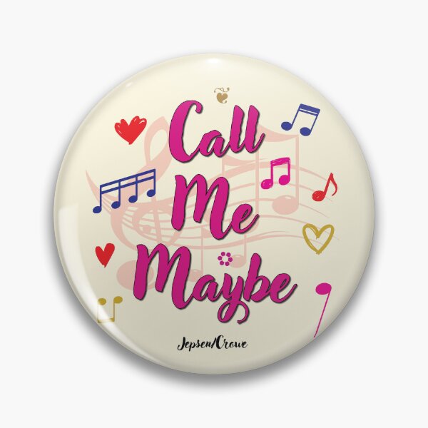 Item preview, Call Me Maybe Popular Song Title designed and sold by CharlottePlaceArt.
