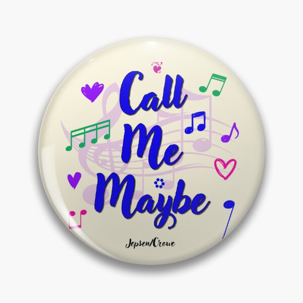 Item preview, Call Me Maybe Popular Song Title designed and sold by CharlottePlaceArt.