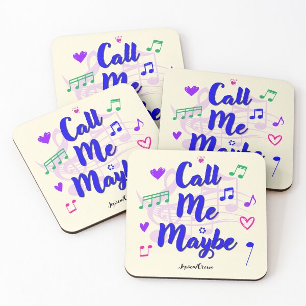 Item preview, Call Me Maybe Popular Song Title designed and sold by CharlottePlaceArt.