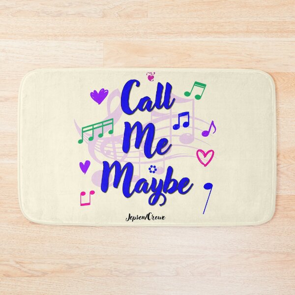 Item preview, Call Me Maybe Popular Song Title designed and sold by CharlottePlaceArt.