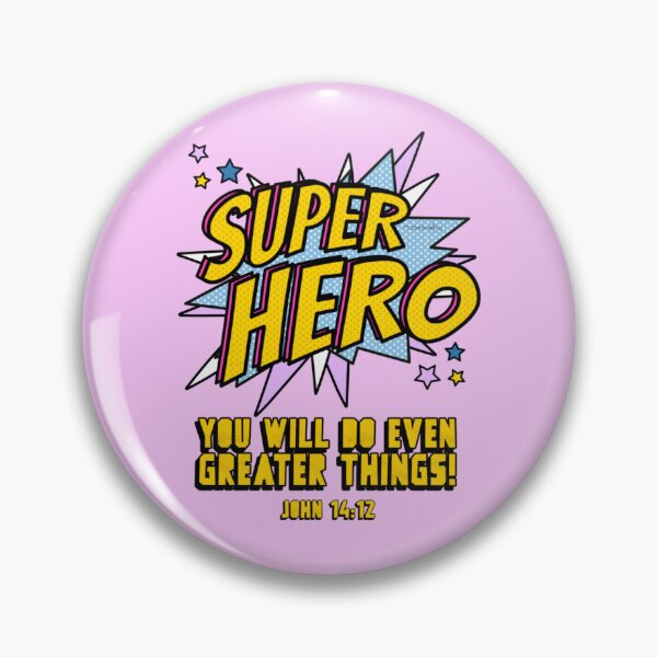 Item preview, Super Hero - You will do even Greater things - John 14:12 designed and sold by FTLOG.