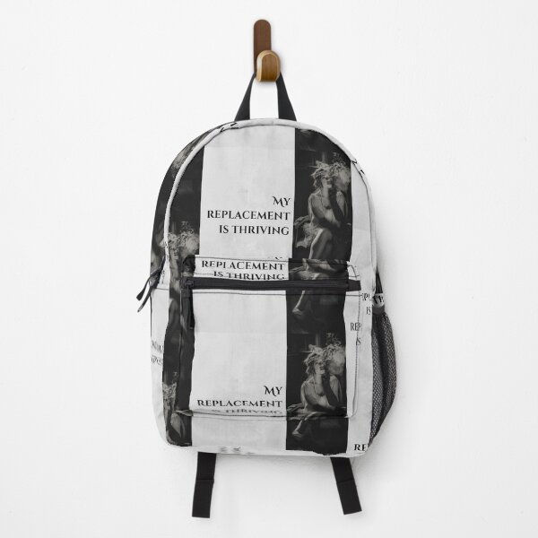 Item preview, My Replacement Is Thriving | Dark Existential Quote | Aesthetic Horror-Inspired Design designed and sold by Michelle Sarah.