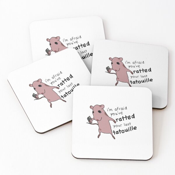 Item preview, I’m afraid you’ve ratted your last tatouille designed and sold by ellafildes.