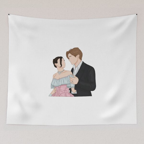 Item preview, James Beaufort and Ruby Bell Illustration designed and sold by thelazyllama.
