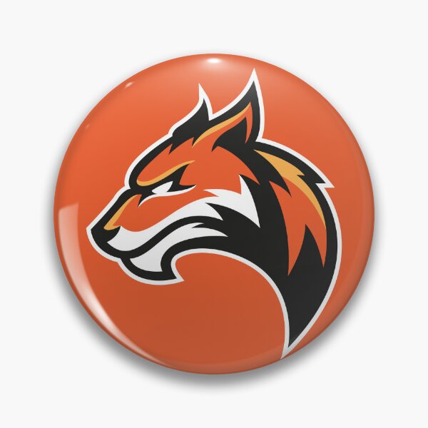 Item preview, Orange Wolf | Fierce Wolf Mascot Logo & Wild Animal Art designed and sold by MerlinWear.