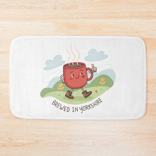 Item preview, Brewed in Yorkshire – Cute Tea Mug  designed and sold by VividOrganica.