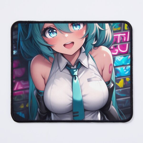 Item preview, Hatsune Miku Vocaloid Turquoise Twintails Anime Idol T-Shirt designed and sold by Senpaiwaves.