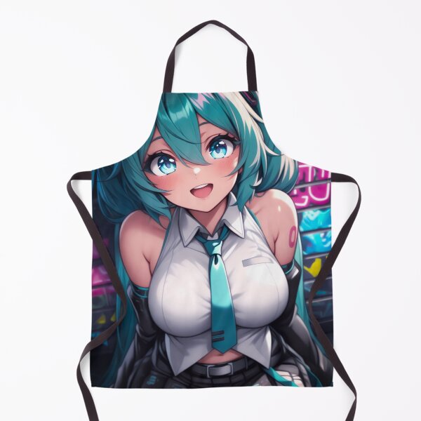 Item preview, Hatsune Miku Vocaloid Turquoise Twintails Anime Idol T-Shirt designed and sold by Senpaiwaves.