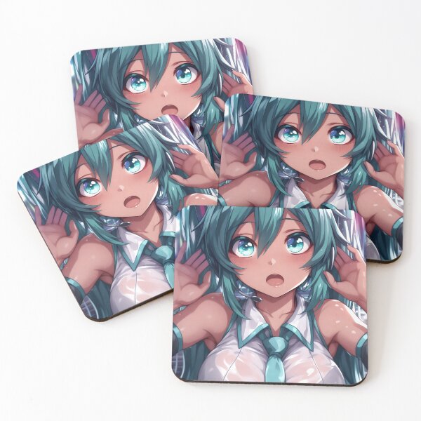 Item preview, Hatsune Miku Vocaloid Turquoise Twintails Anime Idol T-Shirt designed and sold by Senpaiwaves.