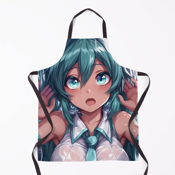 Item preview, Hatsune Miku Vocaloid Turquoise Twintails Anime Idol T-Shirt designed and sold by Senpaiwaves.