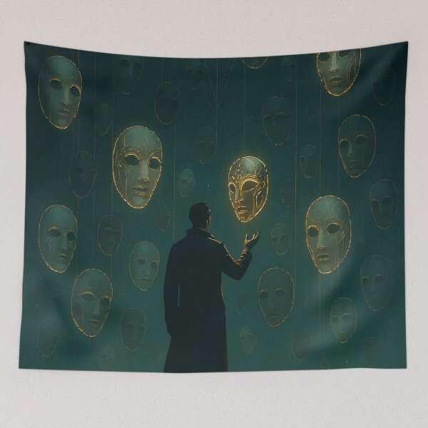 Item preview, The Mask Gallery designed and sold by AbstractAnom.