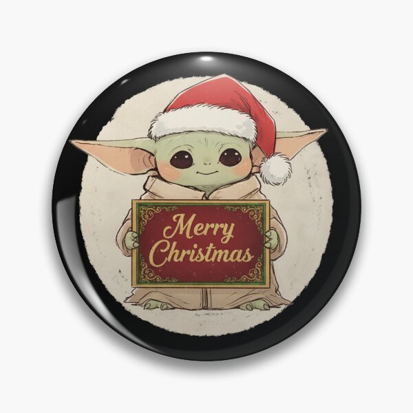 Item preview, BABY YODA CHRISTMAS CIRCLE DESIGN designed and sold by LIS AND MELIVERSO.