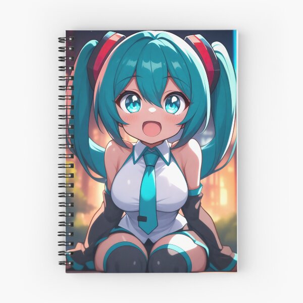Item preview, Hatsune Miku Vocaloid Turquoise Twintails Anime Idol T-Shirt designed and sold by Senpaiwaves.