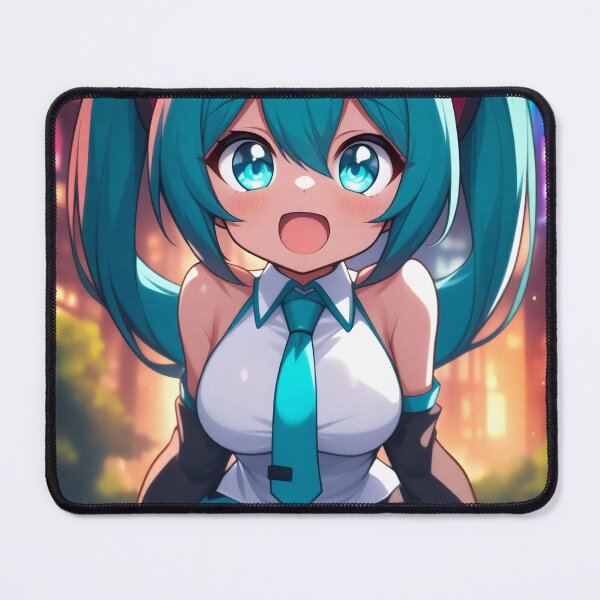 Item preview, Hatsune Miku Vocaloid Turquoise Twintails Anime Idol T-Shirt designed and sold by Senpaiwaves.