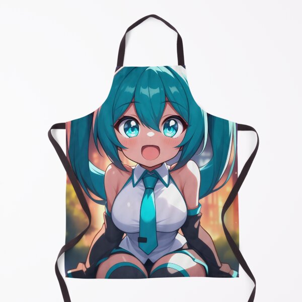 Item preview, Hatsune Miku Vocaloid Turquoise Twintails Anime Idol T-Shirt designed and sold by Senpaiwaves.