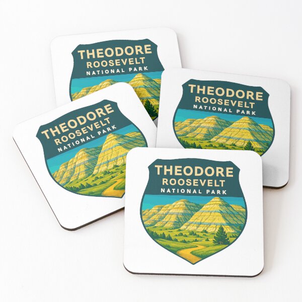 Item preview, Pegatina del Parque Nacional Theodore Roosevelt designed and sold by Ismeal Von.