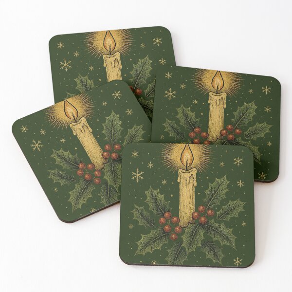 Item preview,  Antique Christmas Candle designed and sold by FusionRealm.