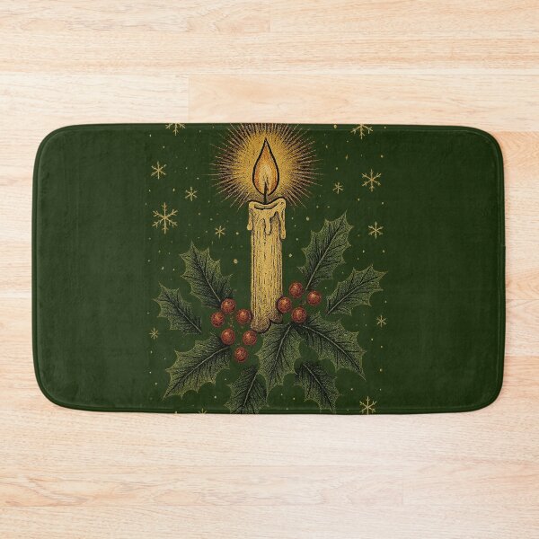 Item preview,  Antique Christmas Candle designed and sold by FusionRealm.