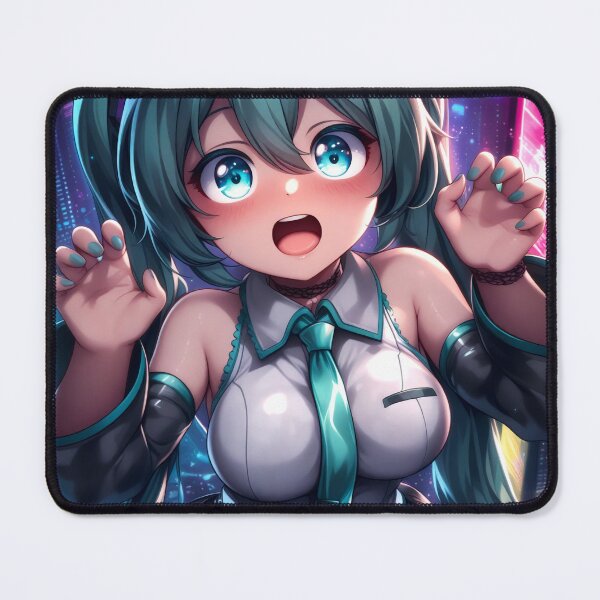 Item preview, Hatsune Miku Vocaloid Turquoise Twintails Anime Idol T-Shirt designed and sold by Senpaiwaves.